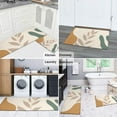 thumbnail image 5 of Brown Boho Plant Pattern Kitchen Rugs Sets Of 2,Anti Fatigue Kitchen Mat Rugs Non Slip Washable,Decorative Kitchen Floor Mats for Kitchen,Sink,Laundry,17"x30"+17"x47", 5 of 7