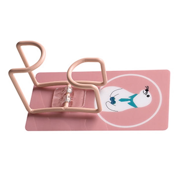 Bathroom Towel Hook Kitchen Seamless Hook Stainless Steel Washbasin Hanger Cartoon Hole Free Hook Stainless Steel Multi Layer Waterproof Strong Stickiness Wall Mounted Seamless ANGGREK Leopardo