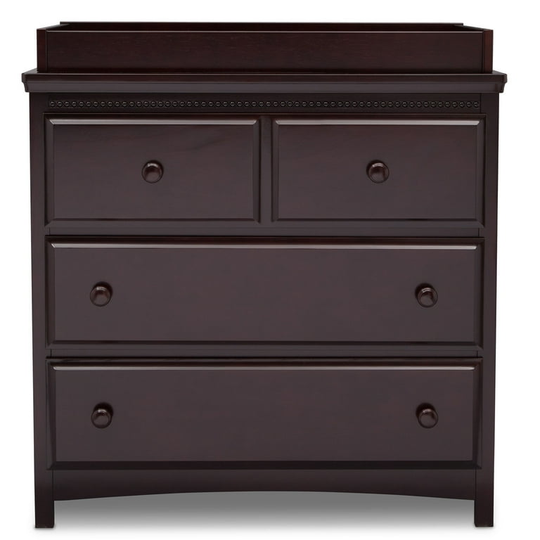 Delta children's 3 drawer dresser cheap chocolate