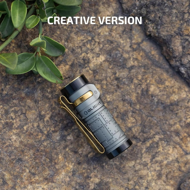 olight baton flashlight Baton4 Premium Edition EDC Flashlight, Rechargeable Light Black The dual NEW Olight Baton Turbo -