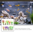 thumbnail image 3 of 10 Pcs Decor Fish Tank Decors Faux Plant Accessories Assorted Aquarium Decoration Plastic, 3 of 6