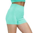 thumbnail image 4 of Pantalones cortos deportivos para mujer Pantalones cortos de yoga Estiramiento de cintura alta Entre Abanopi Pantalones cortos de yoga, 4 of 6