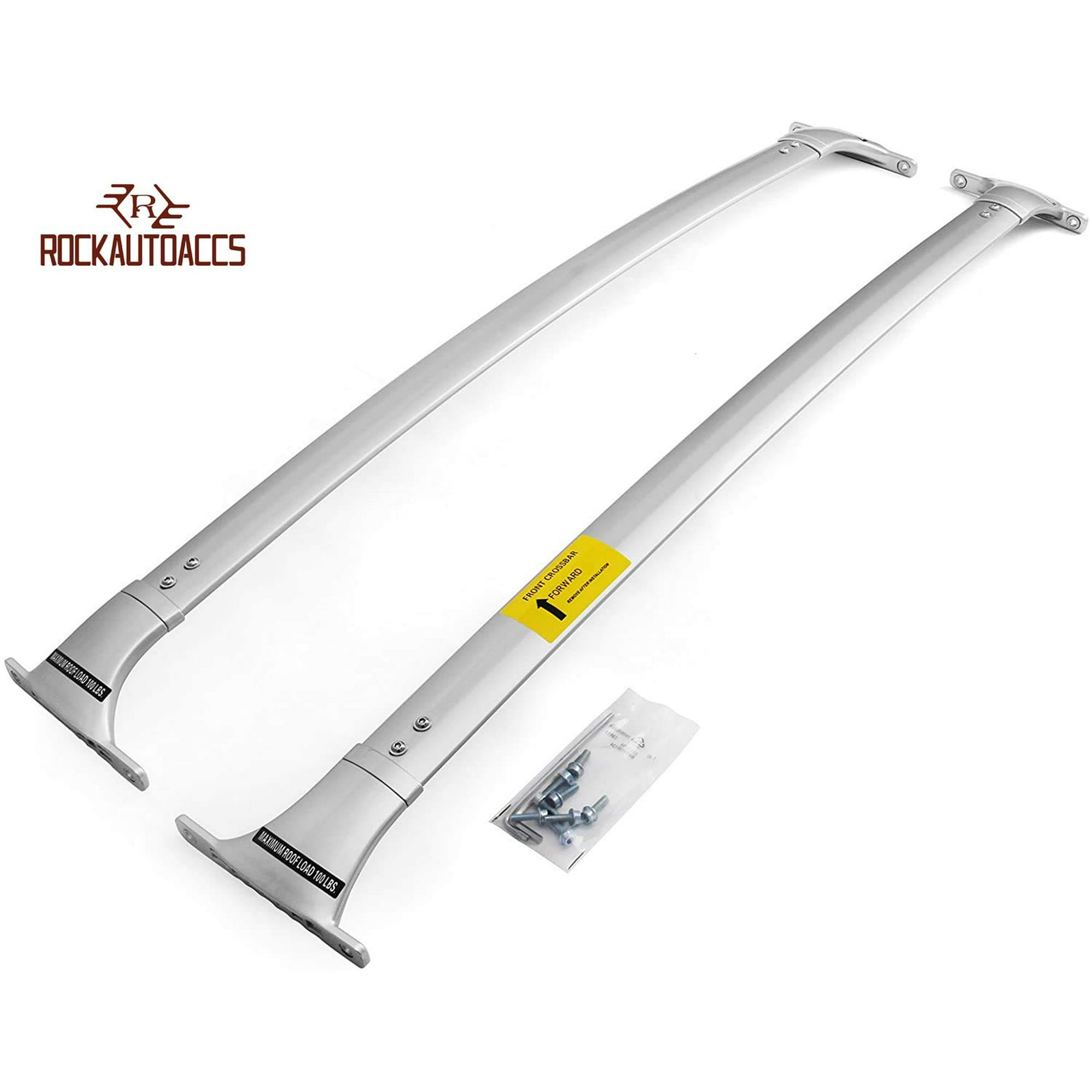 Roof Rack Crossbars Aluminum fits Nissan Armada 2017 2020 Factory Roof Rails Cross Bars Silver Aluminum Walmart