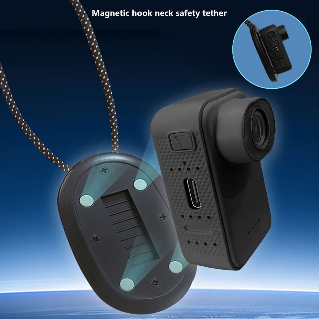 WINDLAND Thumb Sized Action Camera 1080P Video 60Hz Refreshing Rate 120° Wide Angle Lens Camcorder