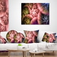 thumbnail image 4 of Designart Biblical Sky with Multi Color Clouds - Abstract Throw Pillow - 12x20, 4 of 5