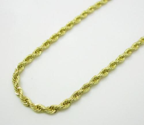 10K Yellow Solid Gold Men Womens 3MM 