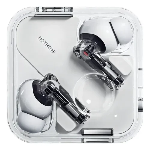 Nothing Ear - Auriculares inalámbricos con integración ChatGPT, ANC Inteligente, Audio de Alta resolución con LDAC y LHDC, Amplificador dinámico de Graves de 11 mm, Tiempo de reproducción de 40.5H, 6