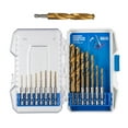 HART 16-Piece Hex Shank Titanium Drill Bit Set