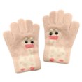 thumbnail image 2 of Dyfzdhu Kid Winter Gloves Children Stretchy Warm Gloves Boys Or Girls Knit Gloves Pink, 2 of 4
