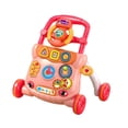 thumbnail image 4 of Juguete para caminar para bebés, coche de juguete deslizante para niños, centro de actividades multifuncional rojo, 4 of 9