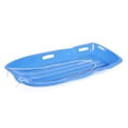 thumbnail image 2 of Slippery Racer Downhill Xtreme Toboggan Snow Sled, Blue & Green (2 Pack), 2 of 12