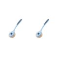 thumbnail image 4 of Inteprter Cepillo de cocina Mango largo Depurador de aceite de Bola de alambre de fibra desmontable Limpieza de café Herramientas de fregado Azul 2piezas Inteprter CBP485536, 4 of 6