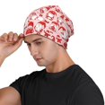 thumbnail image 3 of Rocae Gnome Merry Christmas for Beanies Hats for Men Women Warm Chunky Knit Hats Winter Adult Milk Silk Knitted Beanie, 3 of 7