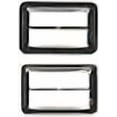 thumbnail image 3 of Maxant Buttons BK-9700 Rectangle Buckle Cover Kit, 3", Silver, 3 of 3