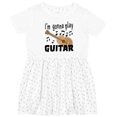 thumbnail image 3 of Inktastic I'm Gonna Play Guitar Music Girls Toddler Dress, 3 of 5