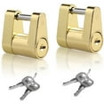 thumbnail image 2 of verlacod 2Pcs Trailer Tongue Coupler Locks with 4 Keys,Dia 1/4 inch Span 3/4 inch for Trailer Boats Trucks Cars Tractors Latch Coupler, 2 of 11