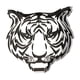thumbnail image 1 of Calcomanías genéricas de animales para autos, creativas, universales, de aleación de aluminio, con diseño de animales. tigre, 1 of 9