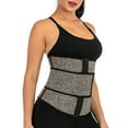 thumbnail image 2 of SAYFUT Women's Women's Adjustable Waist Trimmer Belt Compression Belly Slimming Weight Loss Body Shaper Hourglass Shaper Sports Girdle, 2 of 7