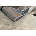 thumbnail image 3 of MDA Rug Imports Rhodes Collection Abstract Area Rug 5'2'' x 7'5'' - White/Blue, 3 of 5