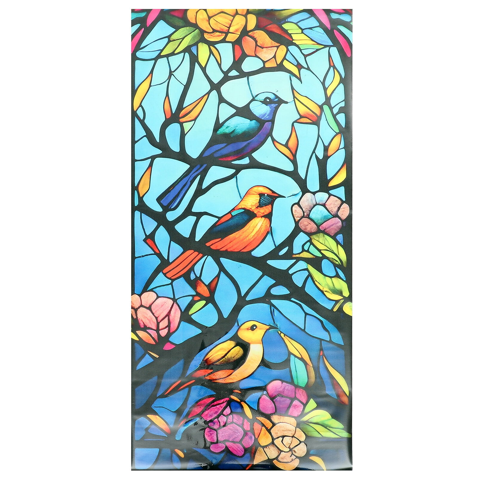 static-window-cling-static-window-cling-flower-bird-window-sticker-diy