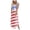 White, variant on OAVQHLG3B Womens Dresses Sun Dresses Women Summer Casual 4th of July Outfits American flag Casual Sleeveless Printed Summer O-Neck Dress