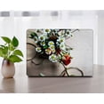 thumbnail image 1 of KSK KAISHEK Only for Newest MacBook Pro 13" Case 2016-2022 Rel. Model A1706 A1708 A1989 A2159 A2251 A2289 A2338 M1, Plastic Hard Case Cover, Flower 1840, 1 of 5