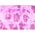 thumbnail image 1 of Ahgly Company Indoor Rectangle Abstract Pink Modern Area Rugs, 7' x 10', 1 of 4