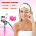 thumbnail image 3 of Qarigey Recambios para rizador de pestañas, almohadillas de repuesto universales profesionales, regalos, accesorios cosméticos, herramienta Cuidado del cabello rosa, 30 piezas, 3 of 6