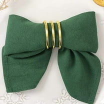 suxuMhao Cloth Napkins, 8 Pack 40*40cm Dark Green Cotton Dinner Napkins, Washable Dinner Napkins Cloth for Dining Table, Reusable Cotton Linen Napkins​​​(No cotton rope included)​