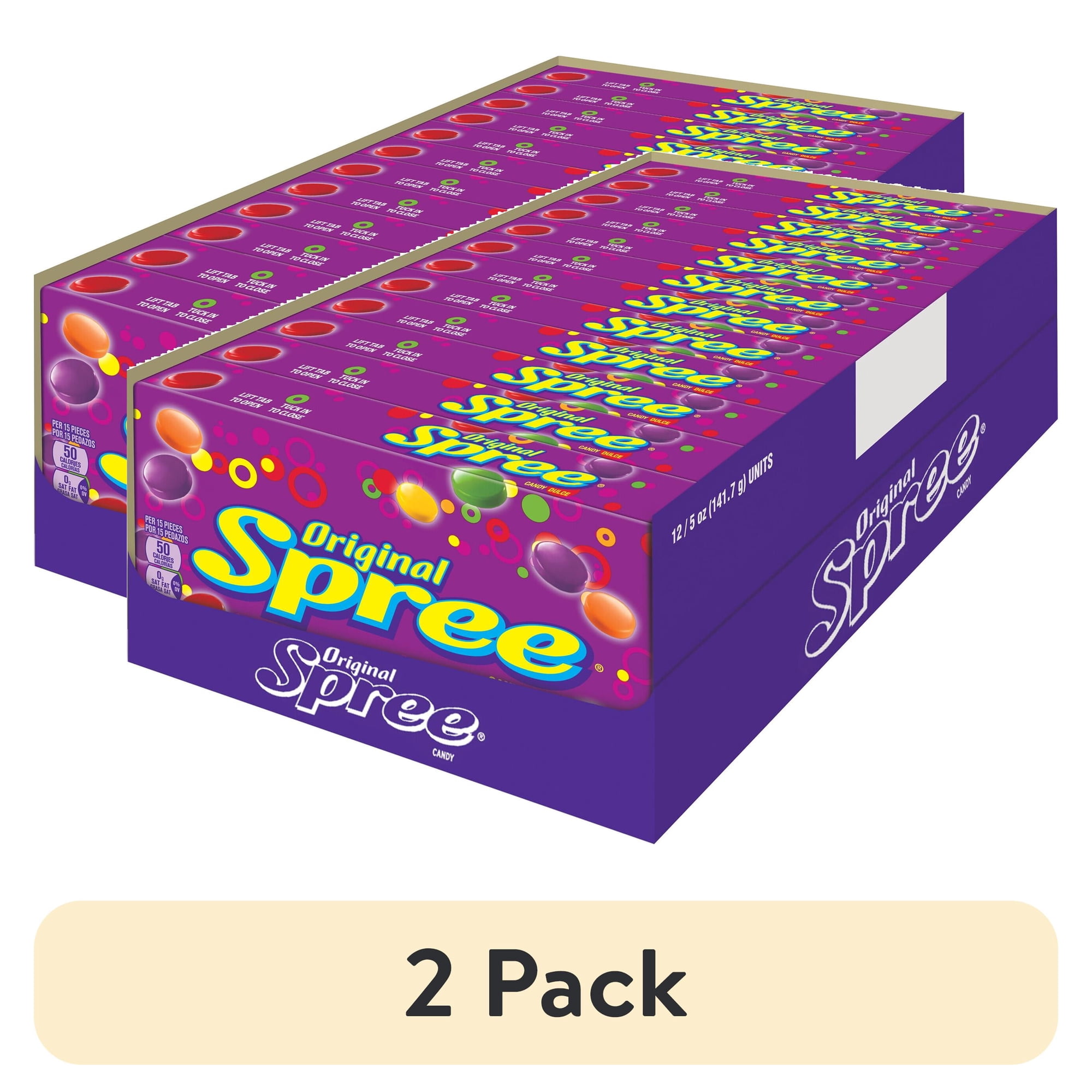 (2 pack) SPREE Candy 12-5 oz. Boxes