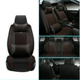 thumbnail image 2 of Tuqiang Protective covers for the front car seat. for Buick for LaCrosse/Allure 2005-Present 2 Seats Breathable, Waterproof with Anti-Slip Full Backrest Seat Protectors Black and Red, 2 of 6