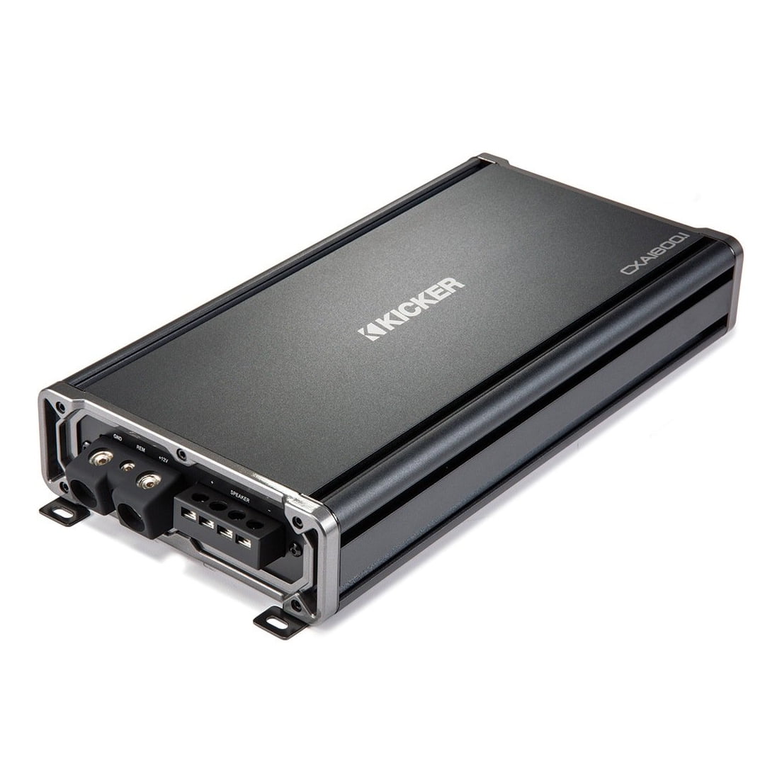 Kicker CX1800.1 Car Audio 1800 Watt Mono Amplifier with Bass Boost, Black