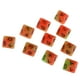 thumbnail image 5 of 10x Dados Poliédricos de Varios D10 para de Dragones Y Mazmorras Naranja + verde, 5 of 9