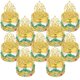 thumbnail image 2 of 12pcs Reusable Green Embossed Candy Boxes for Wedding Favors, Snack Packaging, Jewelry Storage – Lightweight & Compact Treat Containers for Parties, 2 of 4
