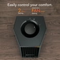 thumbnail image 2 of Vornado RISE 12H Small Room Tower Heater, Black, 2 of 5