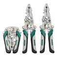 thumbnail image 1 of Pelacables plegable multifunción con crimpadora y cortador de cables, herramienta compacta para electricistas y bricolaje, 1 of 7