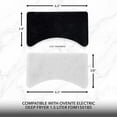 thumbnail image 5 of OVENTE 1.5 Liter Electric Deep Fryer FDM1501BR Charcoal and Oil Vapor Replacement Filter Set Pack of 3, White and Black ACPFDM1503, 5 of 7