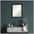 thumbnail image 5 of Amanti Art Midnight Black Narrow Beveled Wood Bathroom Wall Mirror, 5 of 10