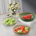 thumbnail image 1 of Sentmoon Fruit Bowl Fruit Basket for Kitchen Counter Crylic PC Fruit Platter Small Snack Serving Bowl for Hotels Fruit Bowl for KTV Plastic Fruit Tray for Commercial Use., 1 of 9