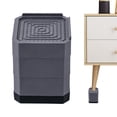 thumbnail image 2 of Furniture Riser, 3.35X3.35X4.13" Adjustable Bed Risers, Stackable Bed Foot Elevators, Anti‑Slip Sofa Support Pads, Height Adjustable Table Lifts, Heavy Duty Chair Elevation Blocks, Cabinet Raisers, 2 of 5