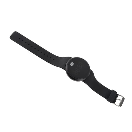 YAHHU LED Watch Touch Screen Adjustable Stylish Couple Watch for Leisure Sports Business Parties Built in CR2032 Battery Waterproof Black 3.54 inches / 9.0 cm