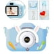 thumbnail image 5 of Juguete de cámara para niños y niñas,Cámara Selfie para niños,Cámaras dobles a prueba de golpes,Cámara digital para niños,Cámara para niños pequeños a conejito de color azul, 5 of 5