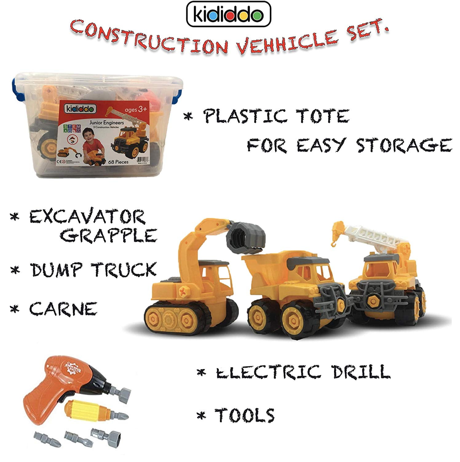 take apart trucks for toddlers