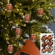 thumbnail image 1 of Juego de bolas colgantes de fútbol y baloncesto para árbol de Navidad | Adornos de plástico multicolor de 7 cm | Bolas de espejo de colores para decorar fiestas | Árbol de Navidad, guirnalda,, 1 of 6