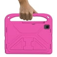 thumbnail image 4 of Allytech Kids Case for Samsung Galaxy Tab A7 10.4" 2020 Released SM-T500 T505 T507, EVA Rubber Silicone Reinforced Shockproof Kids Friendly Lightweight Folding Stand Drop Protection, Rose, 4 of 5