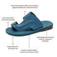 thumbnail image 4 of Peter - Leather Toe Strap Sandal | Blue, 4 of 4