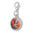 thumbnail image 2 of DC Super Hero Girls Wonder Woman Antiqued Bracelet Pendant Zipper Pull Charm with Lobster Clasp, 2 of 5