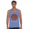 thumbnail image 1 of LA Pop Art Men's Word Art Tank Top - Occupy Mars, 1 of 2