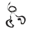 thumbnail image 1 of Milaget 3.5mm Earhook Waterproof Sports/Running/Outdoors Headset Headphones in-ear Black, 1 of 9