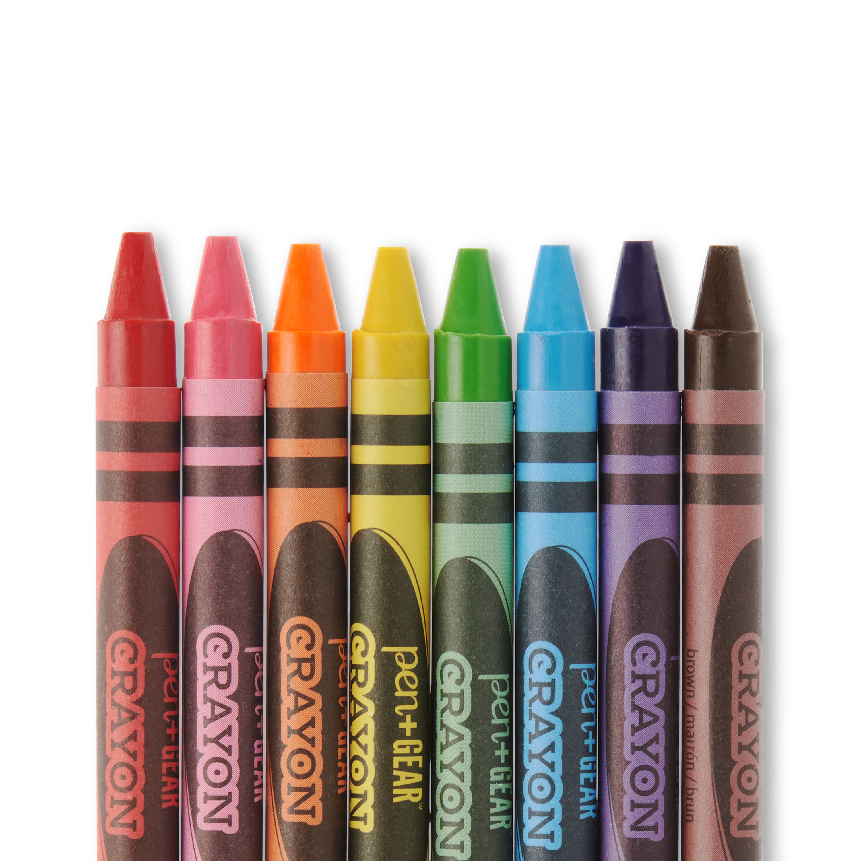 Pen+Gear Crayons, Assorted Colors, 24 Count - Walmart.com